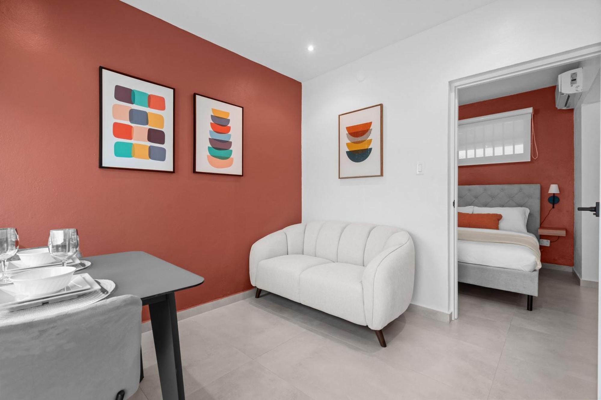 One-Bedroom Apartment Garden View