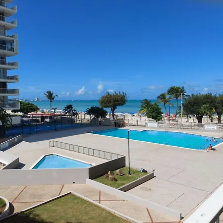 Coral Beach Isla Verde Beach Front Large 1 Bedroom Apt 208 Tower 1-3