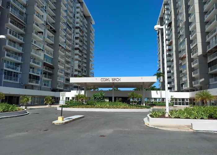 Coral Beach Isla Verde Beach Front Large 1 Bedroom Apt 208 Tower 1 San Juan
