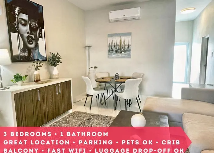Breathtaking 3-Br Beachside Apt San Juan