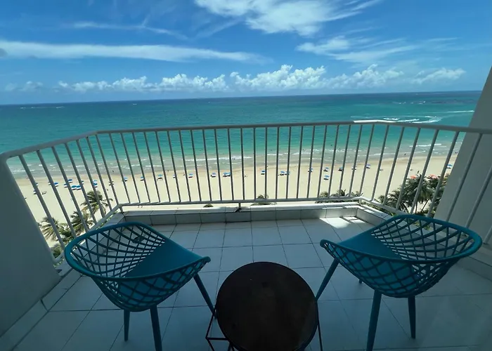 Gorgeous Ocean View 1Br W/Beach Acess & Pool San Juan