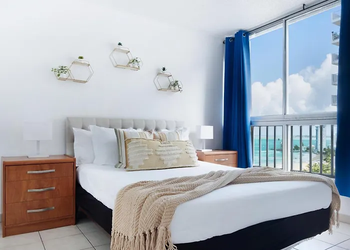 Playa Escondida Oceanview Pool Parking 1Bdr Apartment San Juan