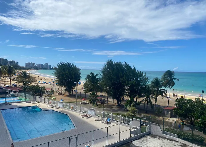 Downtown Beachfront Isla Verde Tropical Apartment San Juan